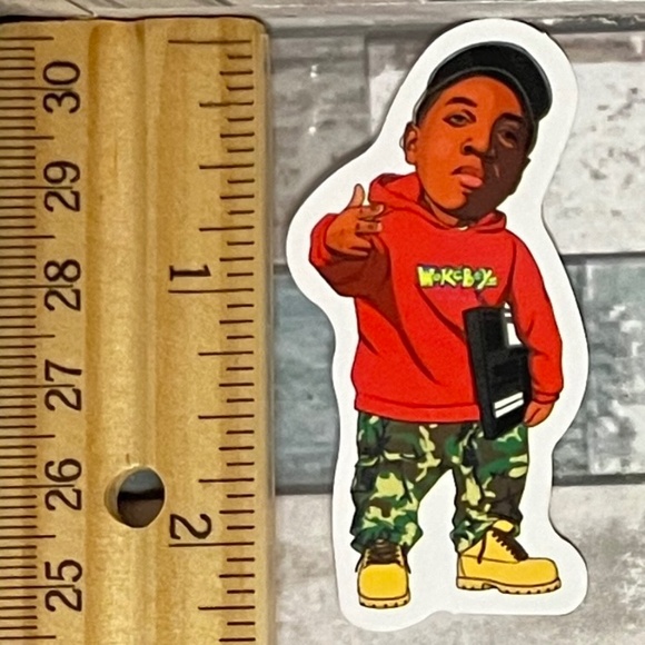 🌀10/$10🌀 Hip Hop Reusable Waterproof Vinyl Sticker Decal - Picture 1 of 1